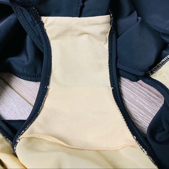 Shores Shapes black bathing suit skirt bottoms only size 12 modest - Picture 10 of 16